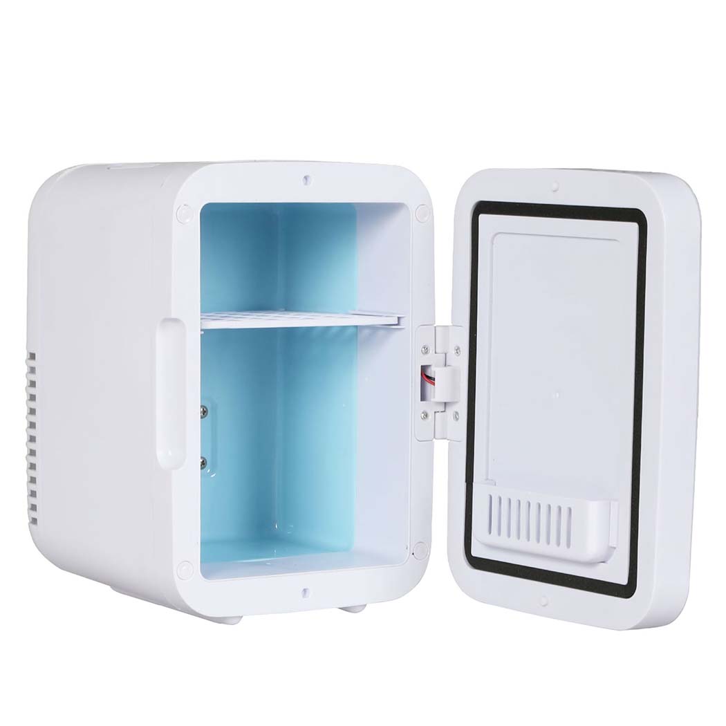 Spector Mini Fridge Portable Cooler Warmer With Mirror 5l For Bedroom Office Car