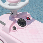 Ride On Car Foot To Floor Sliding Car W/ Air Horn | Pink
