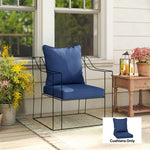 Cushion Set With Seat & Back Pad, Cushion Only | Blue