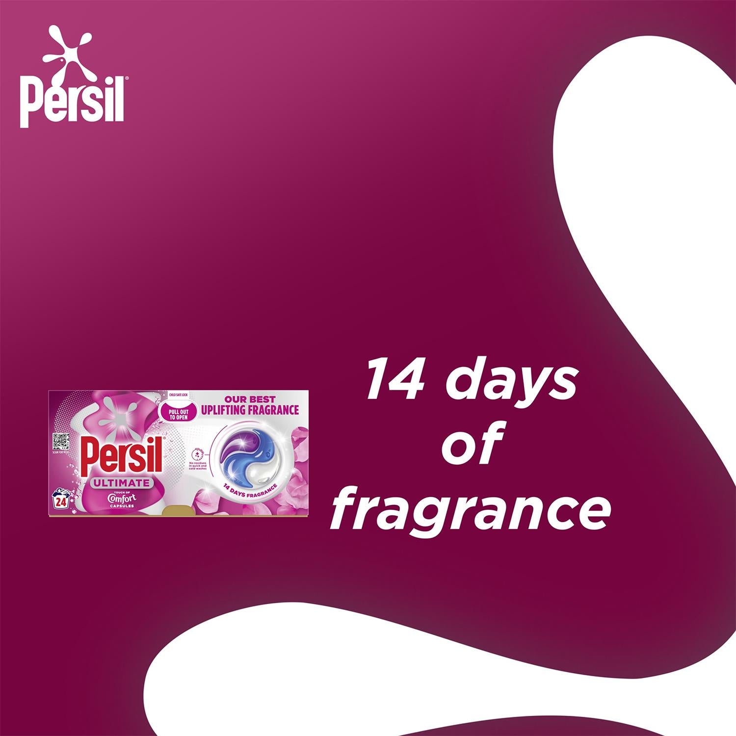 Ultimate Washing Capsules Touch Of Comfort 24 Washes, 3 Pack