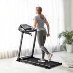 Treadmill 1.5hp Electric Motorised Running Machine W/ Led