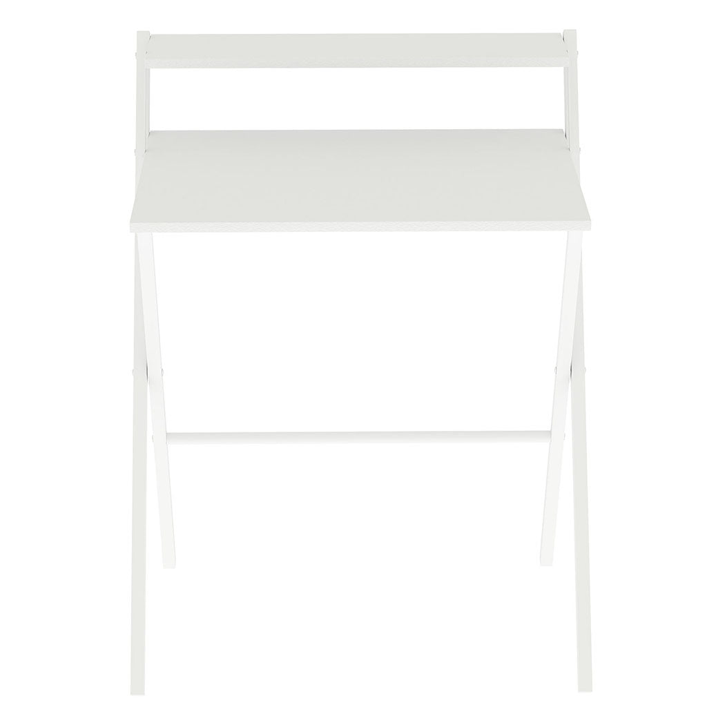 Levede Foldable Computer Desk Office Study Workstation With Monitor Shelf