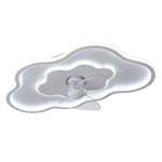 Cloud-shaped Ceiling Mount Led Fan Light