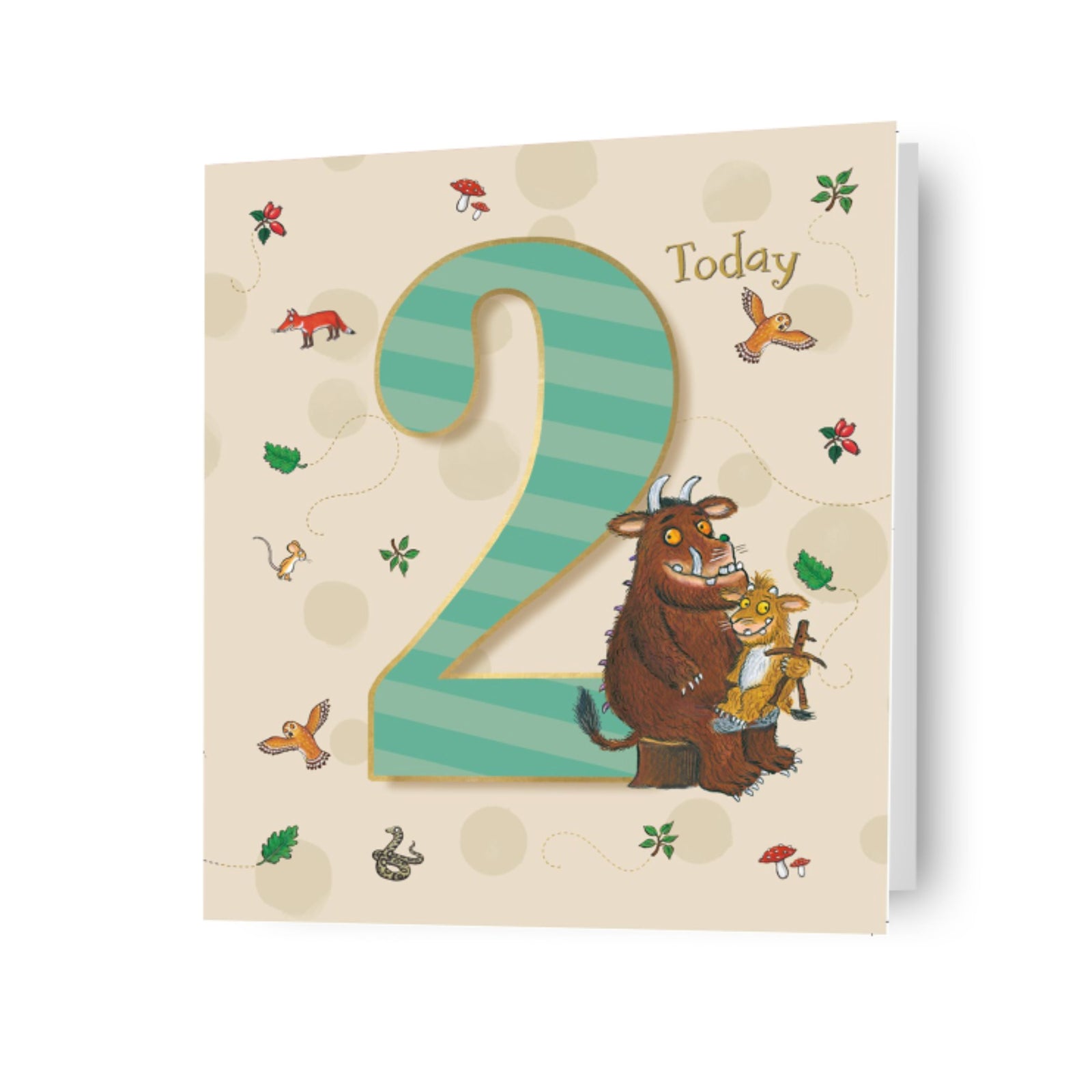 Age 2 Birthday Card Official Product