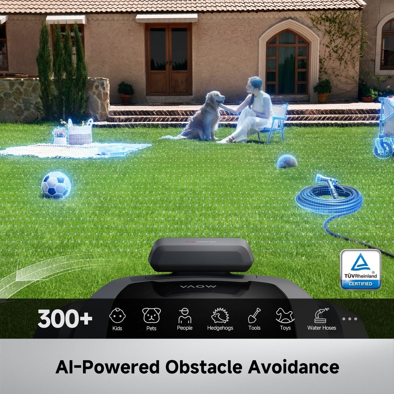 Viax 500 Robotic Lawnmower For Lawns Up To 500m2