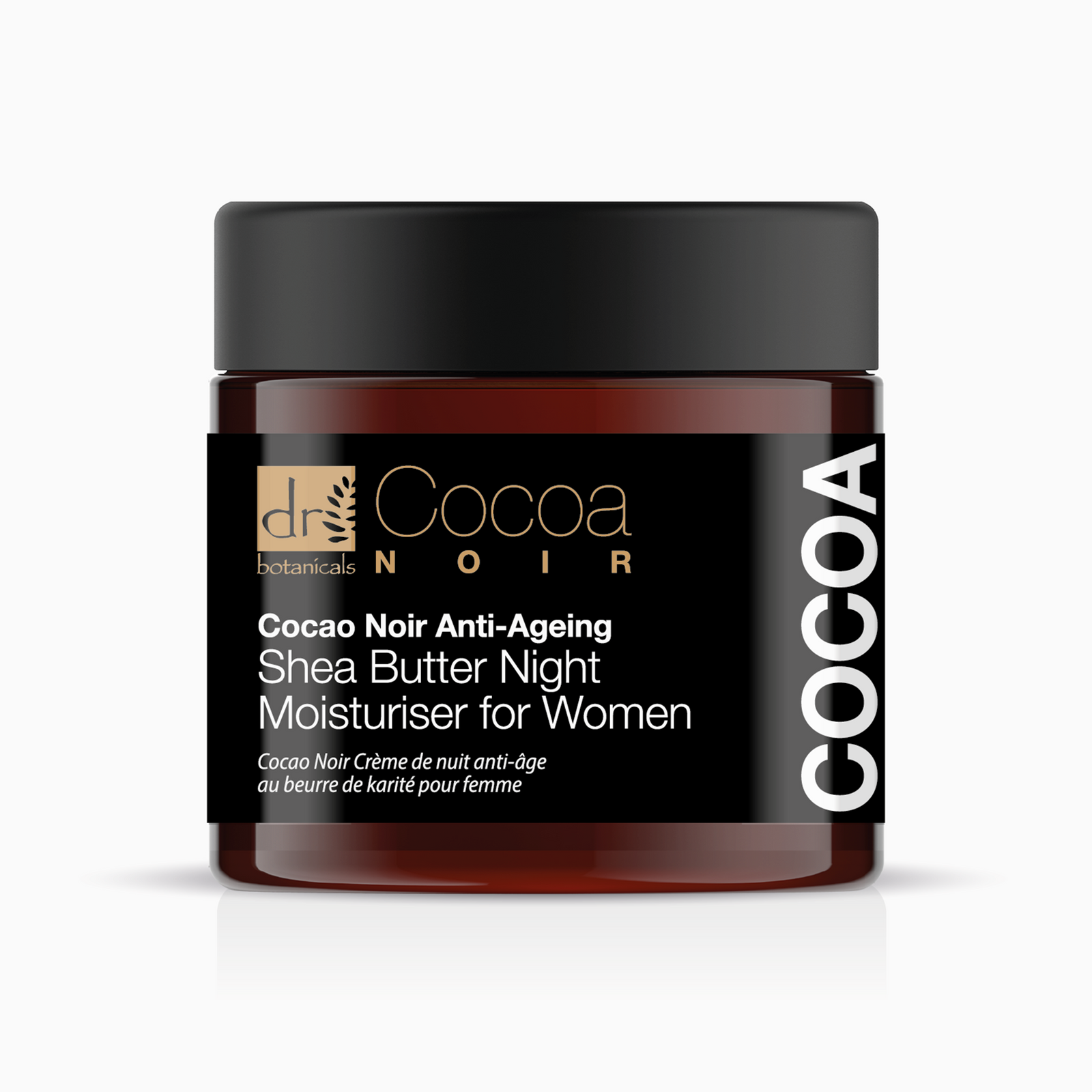 Cocoa Noir Anti-ageing Shea Butter Night Moisturiser 60ml