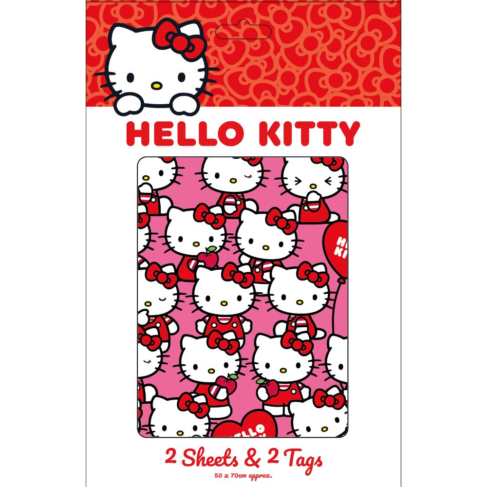 2 Sheet 2 Tag Gift Wrap Official Product