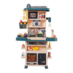 Children Pretend Kitchen Playset 43pcs Toy Accessory Set | Green