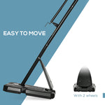 Adjustable Portable Basketball Hoop And Stand With Wheels | Black