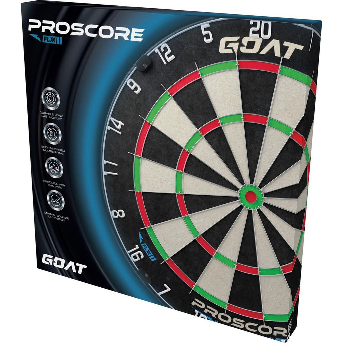 Flx Dartboard | One Size | Black
