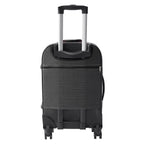 20"softshell Expandable Suitcase With Combination Lock | Grey