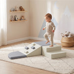 Soft Play Set, 4 Pcs Climbing Blocks For Toddlers Indoor