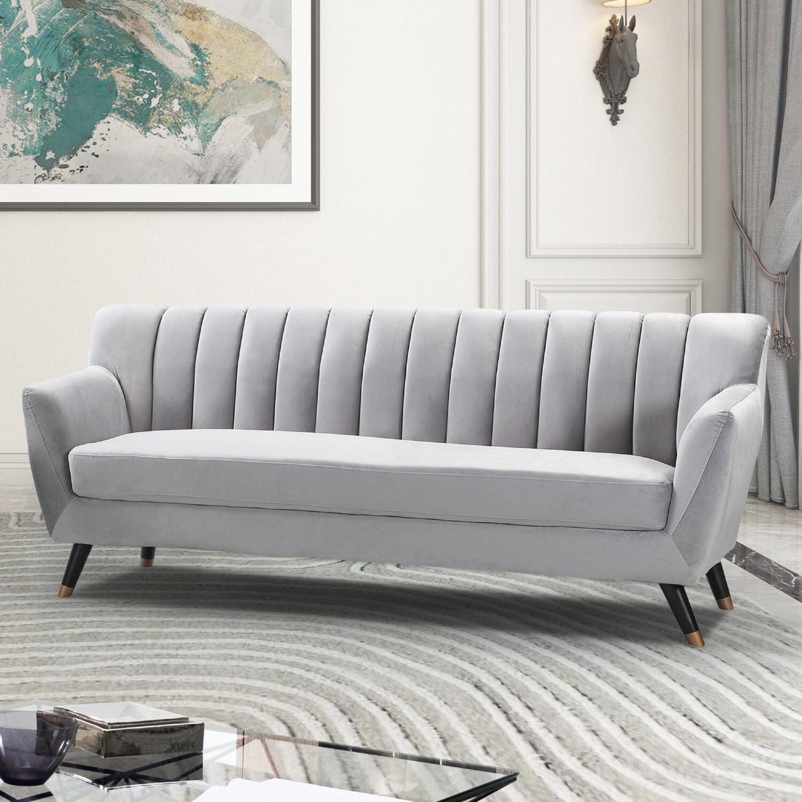 Morgan 3 Seat Sofa | 3 | Gray