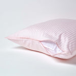 European Size Egyptian Cotton Pillowcase 330 Tc | 80cm x 80cm | Pink