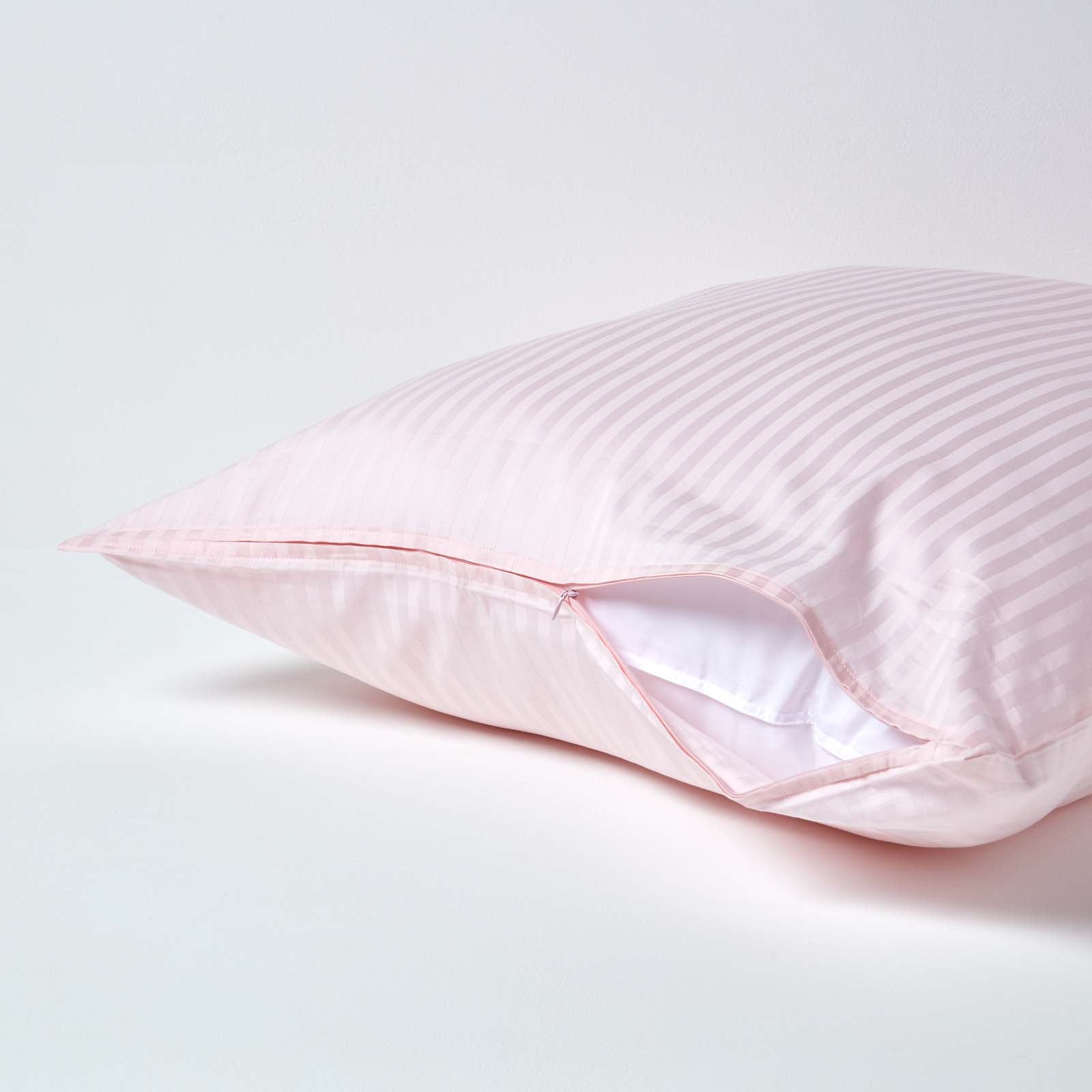 European Size Egyptian Cotton Pillowcase 330 Tc | 80cm x 80cm | Pink