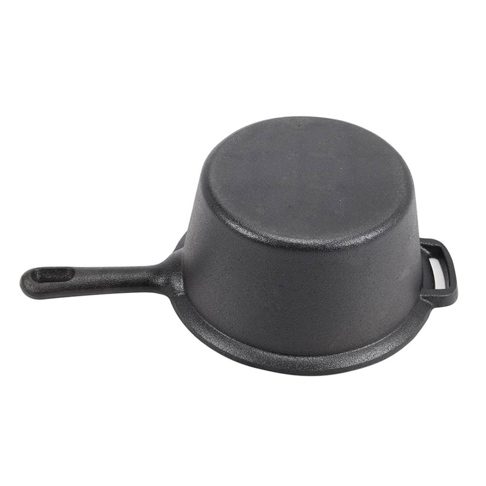 Breeins 2.5l Pre-seasoned Cast Iron Saucepan With Lid