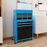 Top Chest And Roller Cabinet Combo Metal Tool Cabinet | Blue