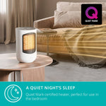 Zone Personal Heater, 1500w Heating Power, Desk Heater | White