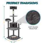 4 Tier Cat Activity Tree And Scratching Post