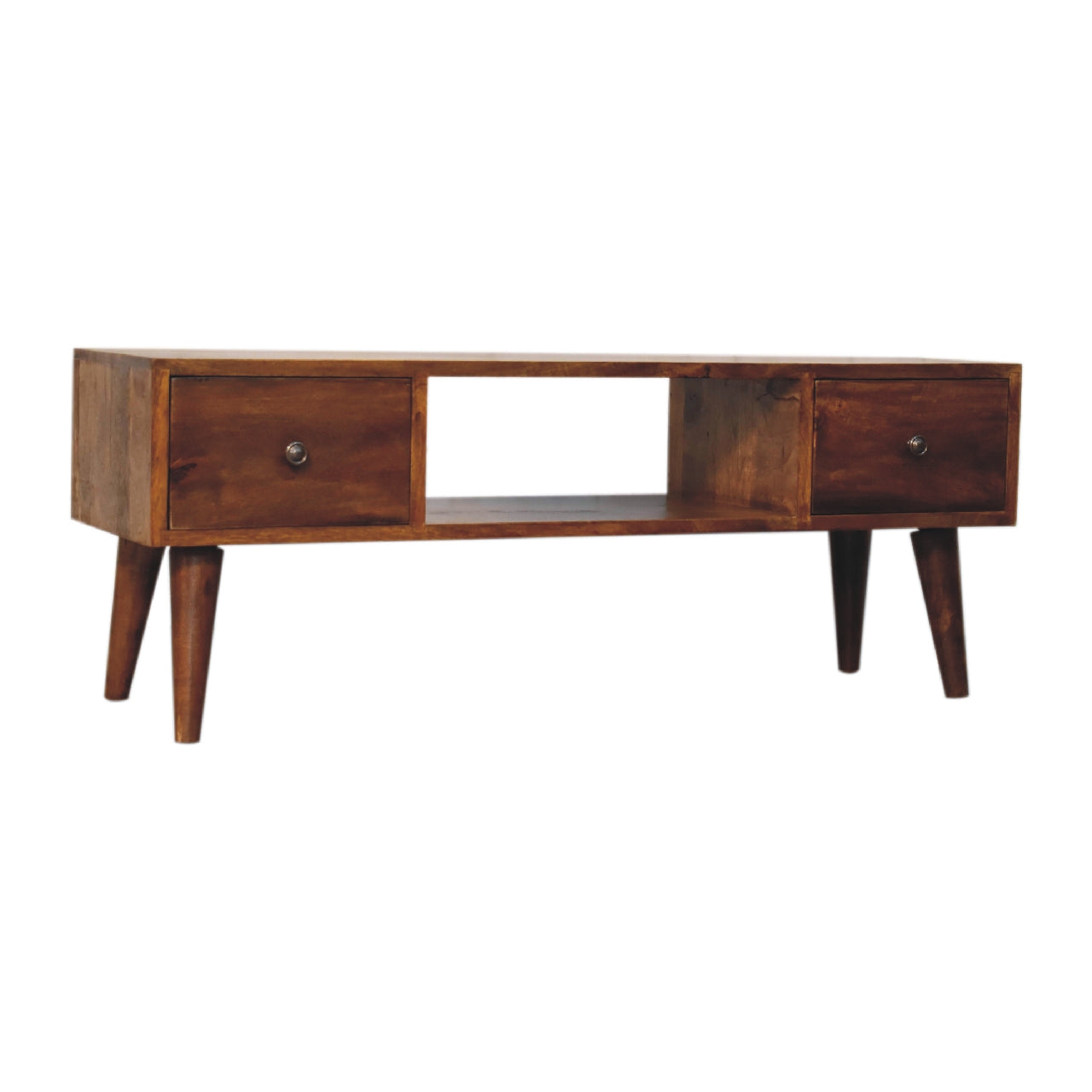 Solid Wood Classic Chestnut Coffee Table