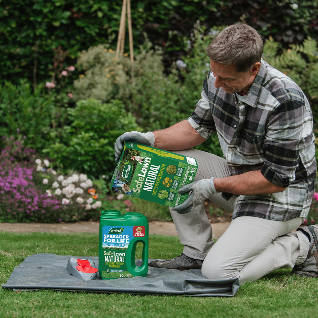 Safelawn Spreader For Life Reusable Broadcast Spreader (80 Sqm) | 80sqm