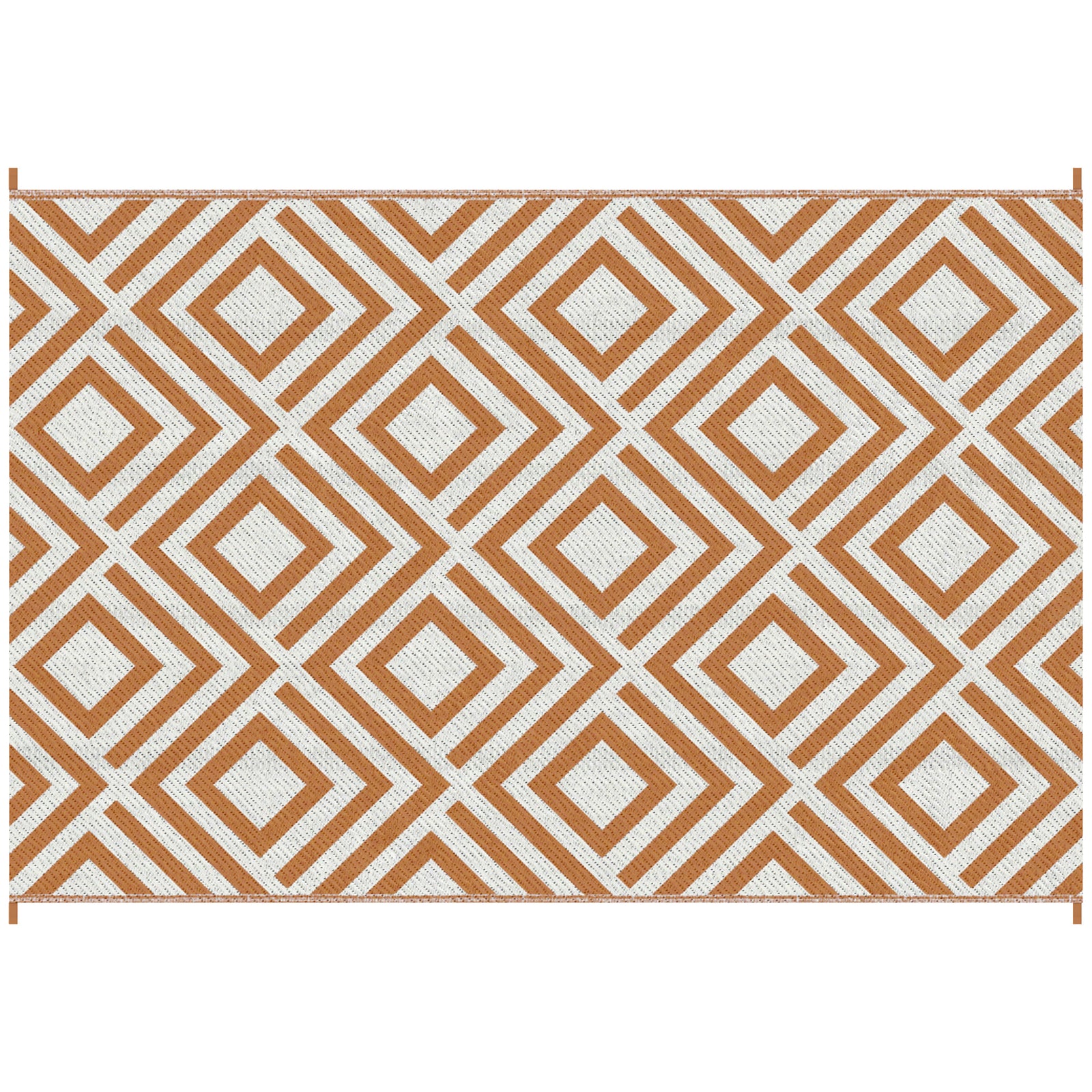 Reversible Rug W/ Carry Bag 182x274cm | Brown