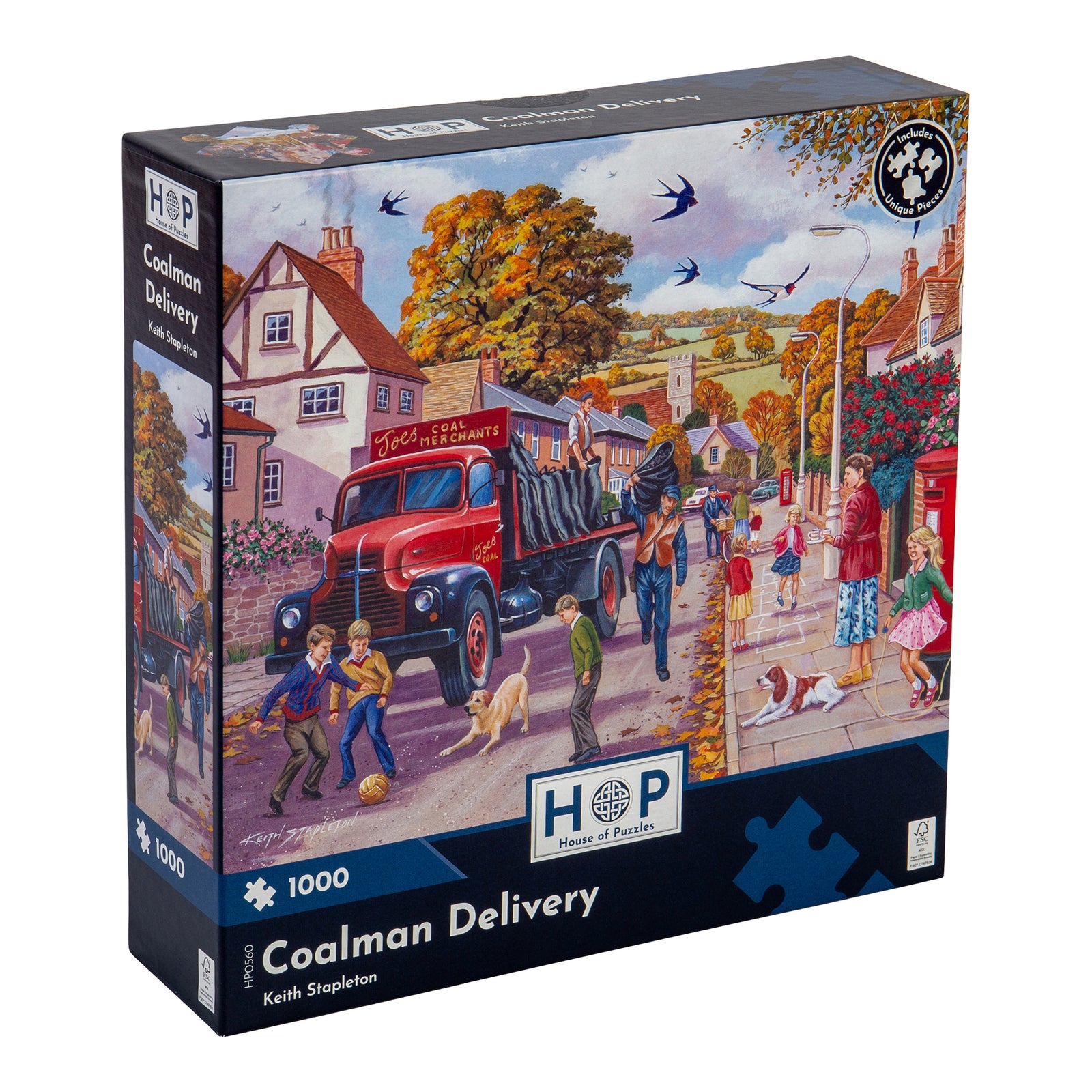 Coalman Delivery - 1000 Piece Jigsaw Puzzle For Adults