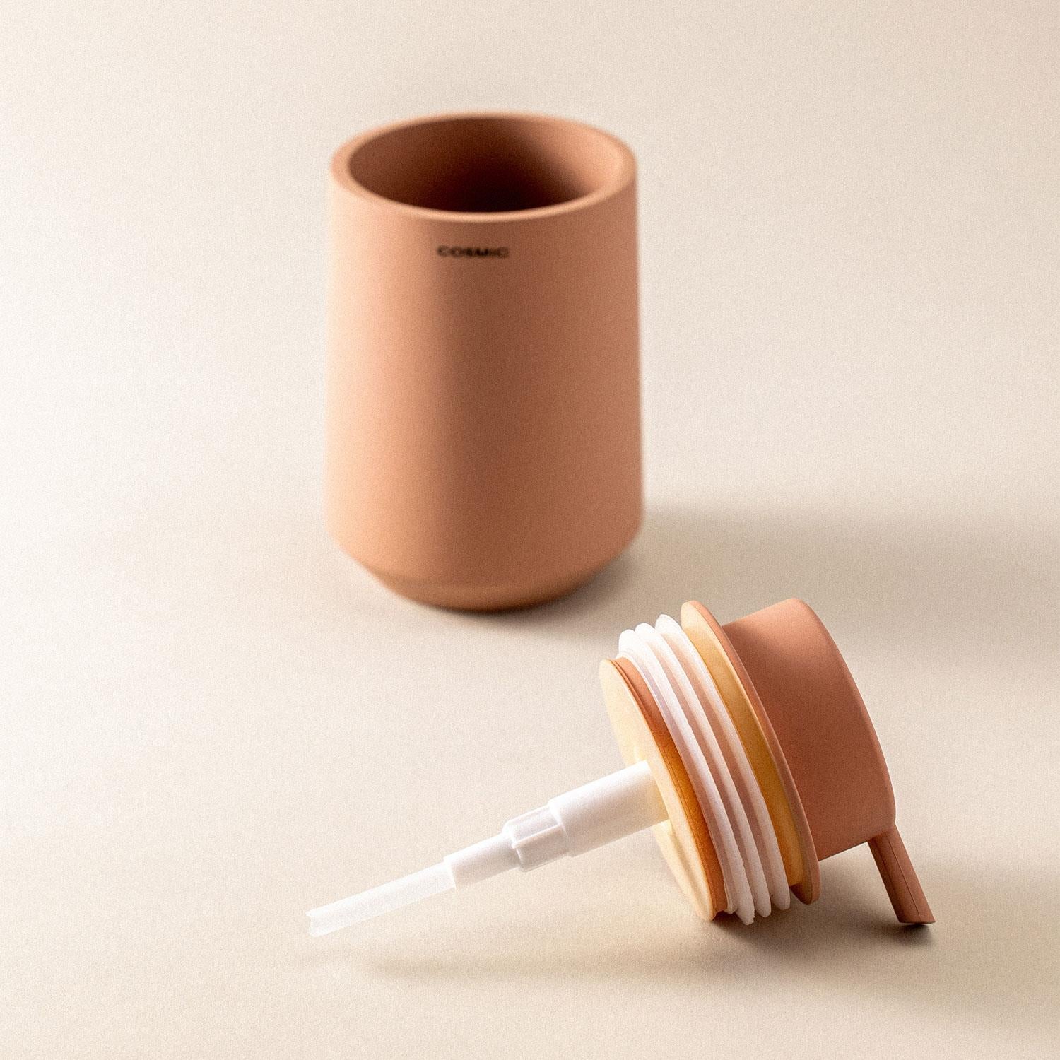 Soap Dispenser, 350ml Non-drip Nozzle , Saona Collection | Tangerine