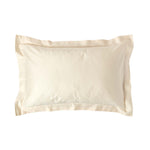 Organic Cotton Oxford Pillowcase 400 Tc | 48 x 74cm | Cream