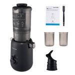 200w Cold Press Juicer Slow Masticating Machine | Black