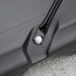 Adjustable Basketball Hoop And Stand 1.6-2.1m Black | Black