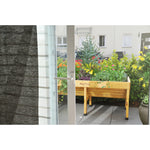 Raised Wooden Planter - Medium Classic | Natural