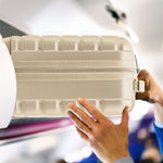 40x20x25cm Cabin Carry-on Suitcase - Lightweight, Durable, 4-wheel Luggage - 100+ Airlines Approved | Cabin | Champagne