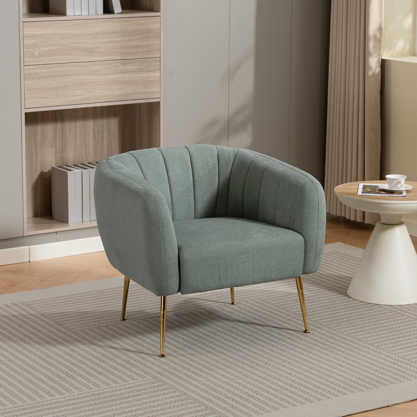 Stanton Accent Chair | Duck Egg