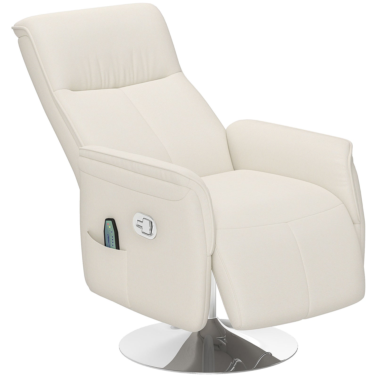 Massage Reclining Chair With Adjustable Backrest