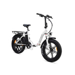 Vester Step 2026 - Folding Fat Tyre E-bike 48v 14ah | White