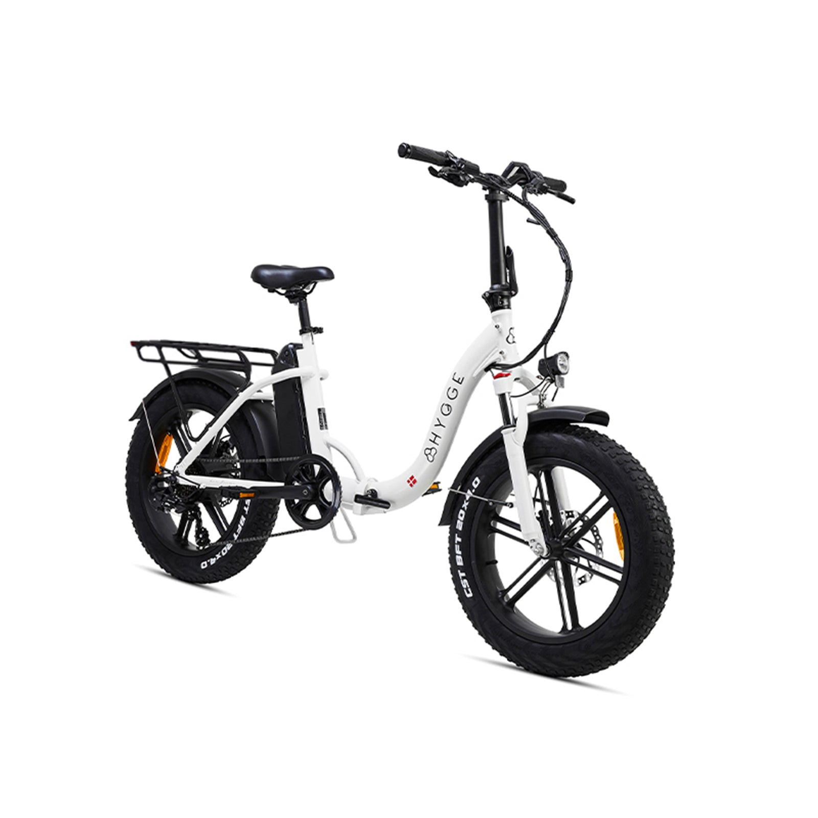 Vester Step 2026 - Folding Fat Tyre E-bike 48v 14ah | White