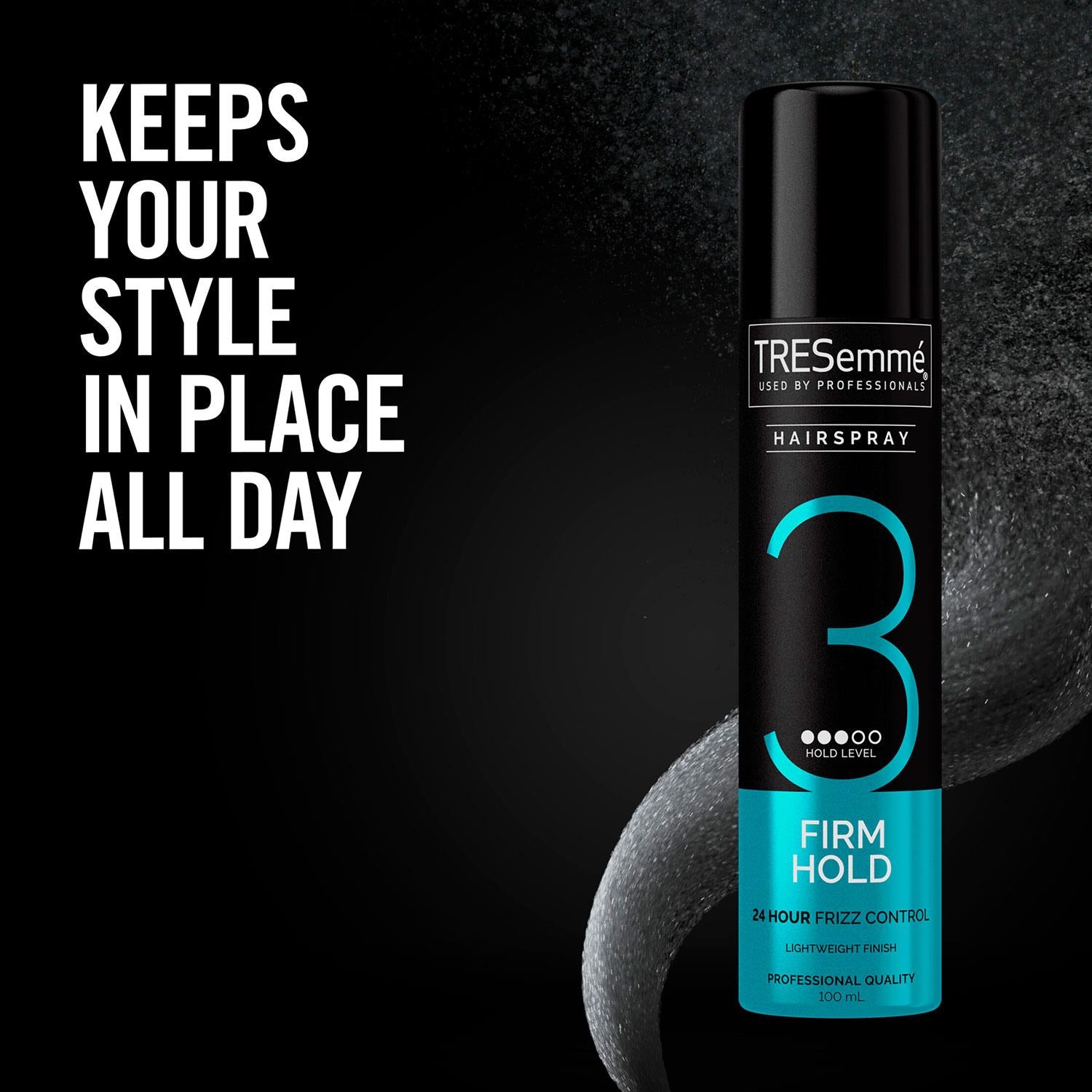 Firm Hold Hairspray 24 Hour Frizz Control Lightweight, 6x100ml