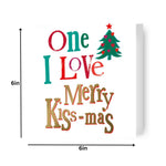 One I Love' Christmas Card Official Product