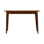 Artisan Furniture Solid Wood 2 Drawer Chestnut Writing Desk