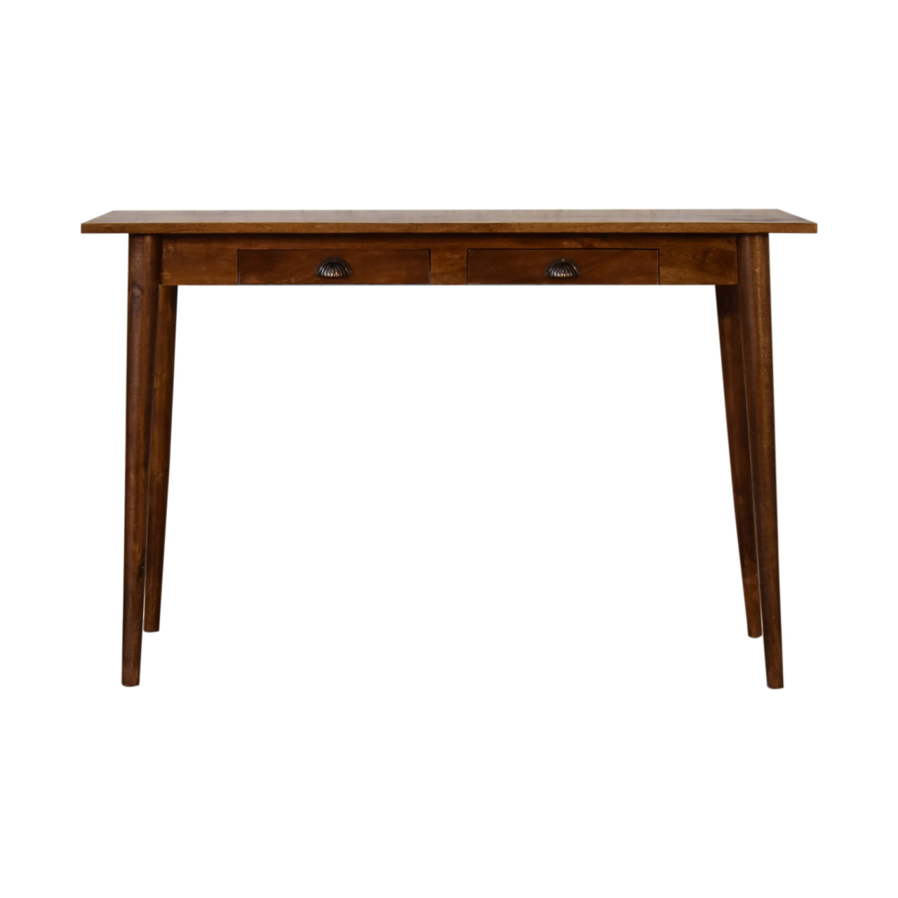 Artisan Furniture Solid Wood 2 Drawer Chestnut Writing Desk