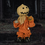 80cm Outdoor Halloween Witch Prop Decoration With Light Up Eyes