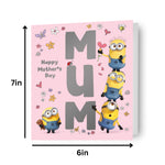 Minions 'mum' Mother's Day Card Official Product