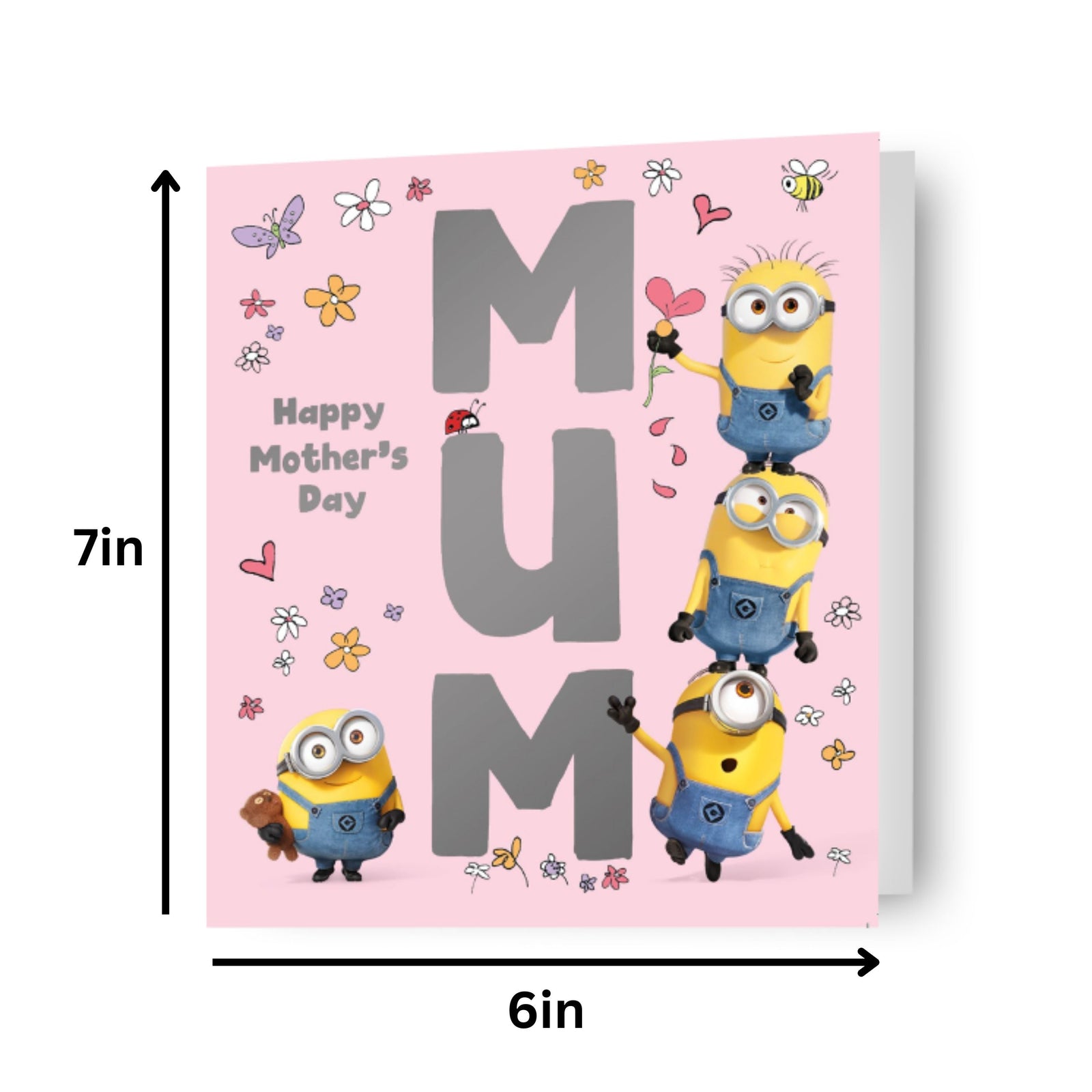 Minions 'mum' Mother's Day Card Official Product