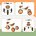 AIYAPLAY Toddler Tricycle With Front Basket For Ages 2-5 Years Boys And Girls