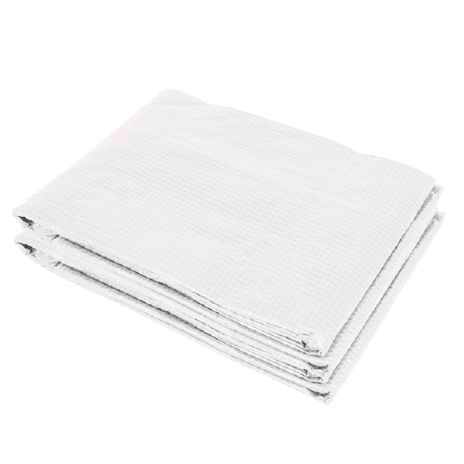 6x3x2m Greenhouse Replacement Cover - Tunnel | White