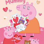 Peppa Pig Mummy' Valentine's Day Card Official Product