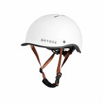 Retro E-bike Helmet – Vintage Style Electric Bike Helmet With Modern Safety Protection | Medium | White