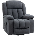 Heavy Duty Riser Recliner Lift Chair Elderly Grey