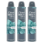 Men+care Advanced Antiperspirant Deodorant Spray Eucalyptus + Mint, 3x200ml
